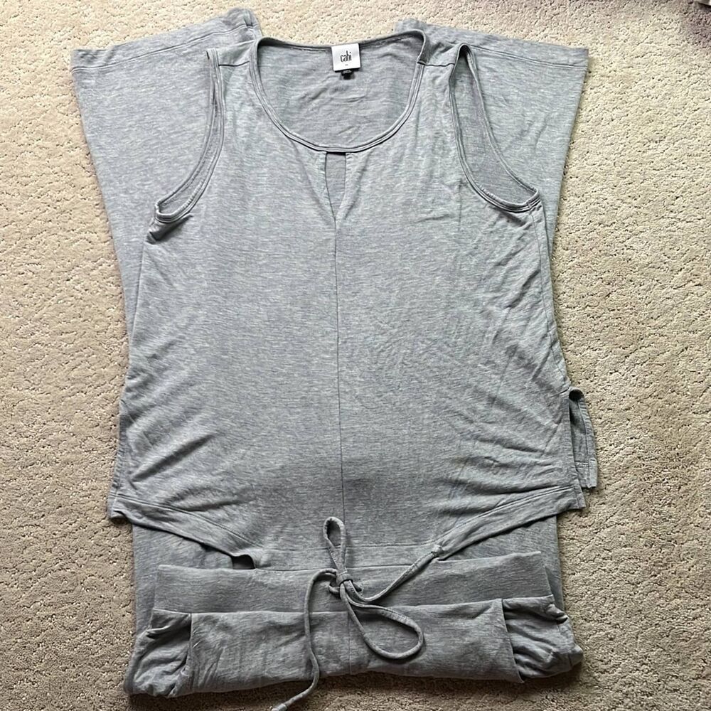 cabi Summer Jumpsuit Gray M